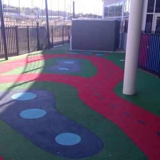 Arena Joondalup crèche outdoor play area