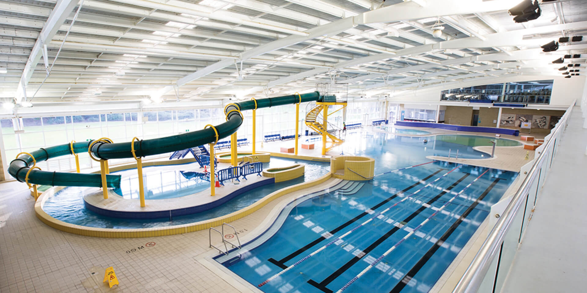 A photo of the main indoor pool area at Arena Joondalup