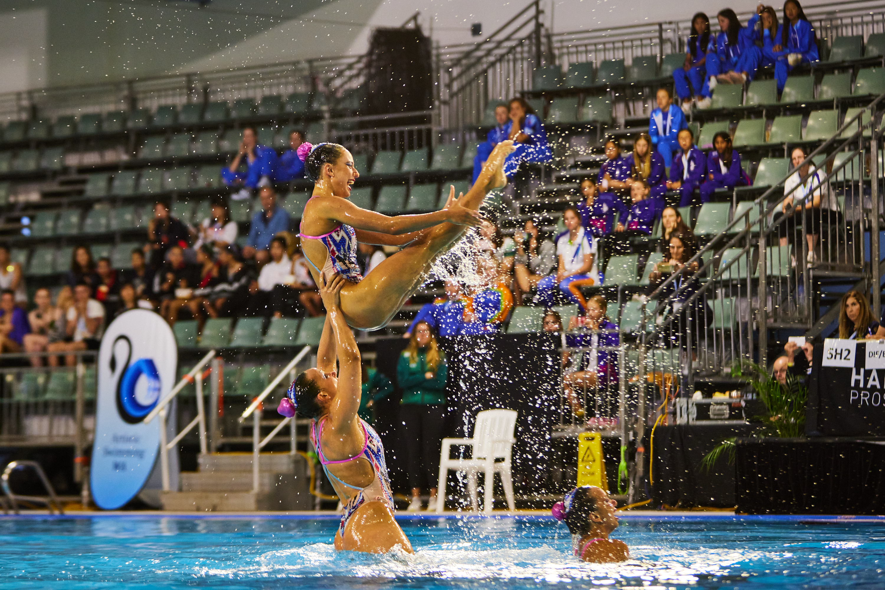 HBF Stadium hosted the 2023 Hancock Prospecting Australian Artistic Swimming Championship in April.