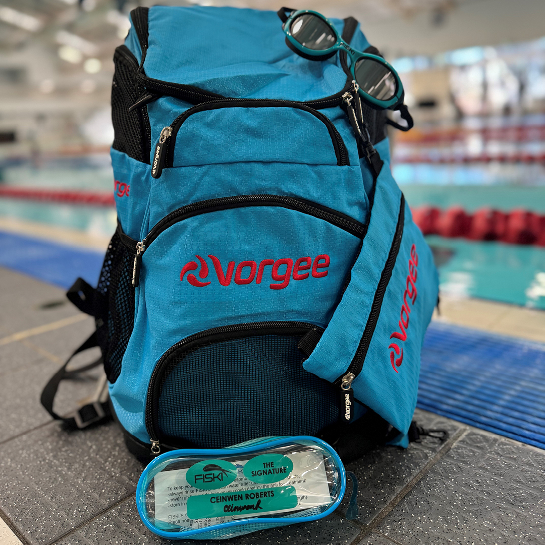 Swim bag and googles